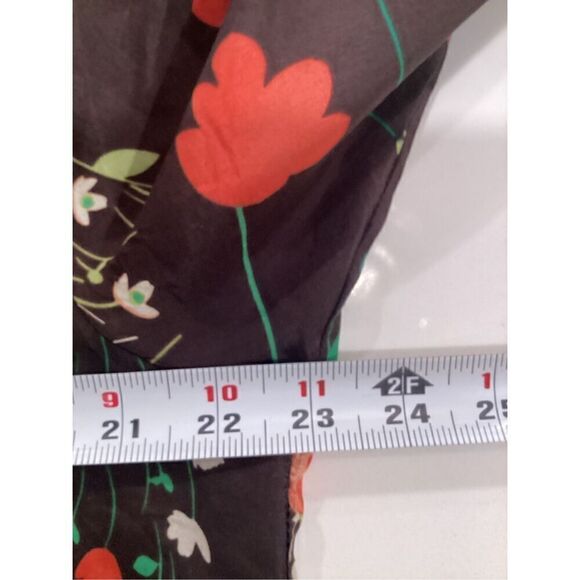 Sundance Womens Sz L 100% Silk Tunic Scarf Dress - Picture 6 of 7